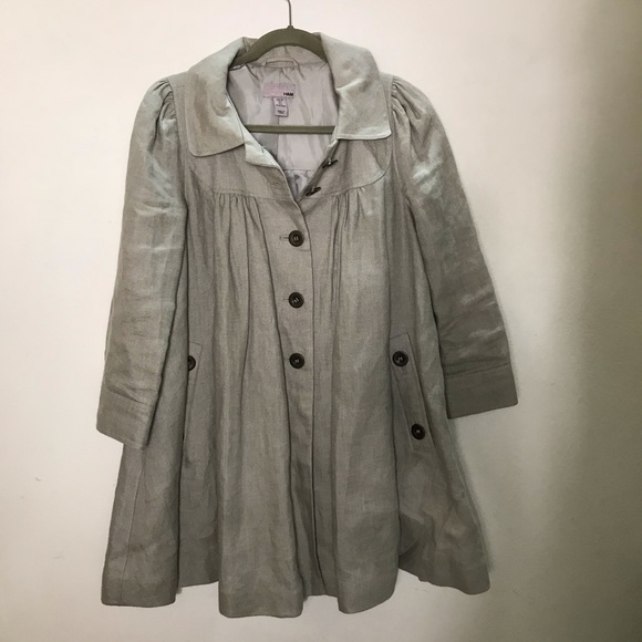 H&M Swing Coat Size 6 - Picture 5 of 7